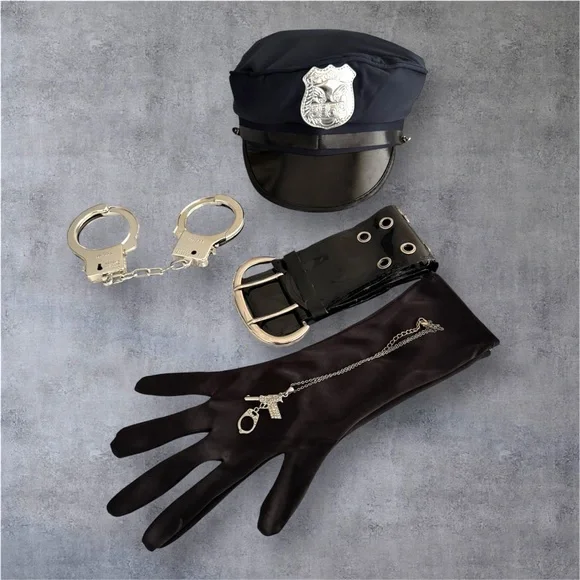 🛍️SALE🛍️ Women's Medium Sexy Halloween Police Officer Rita Dem Rights Costume - Picture 8 of 11